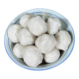 那哥鱼丸潮汕特产手打手工海鱼丸火锅食材鲜嫩弹牙半斤装 拼4包邮