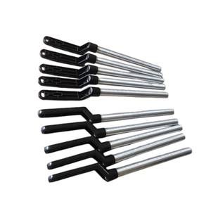 升降机往复机枪杆枪配件铝杆架固定喷枪杆支架横杆竖杆夹头夹具