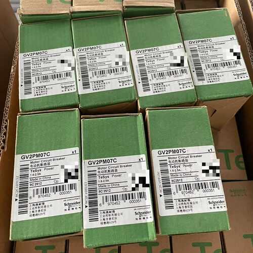 议价施耐德热磁式电动机断路器，订货号有GV2PM04C，GV2P