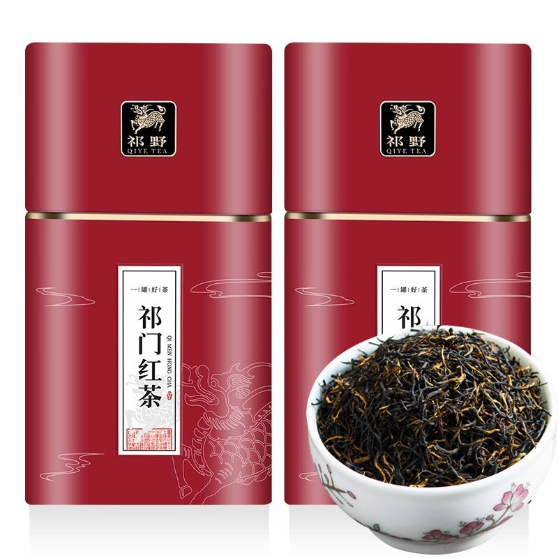 祁野祁門(mén)紅茶紅金針2025新茶特級(jí)春茶安徽茶葉自己喝250g/500g