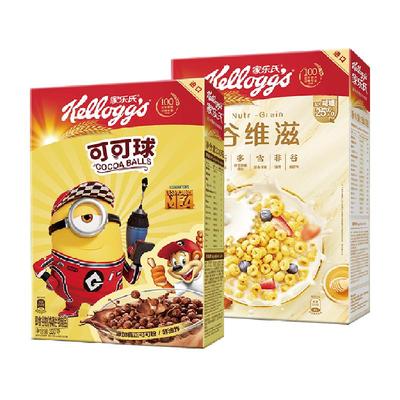 家乐氏谷维滋可可球谷物早餐
