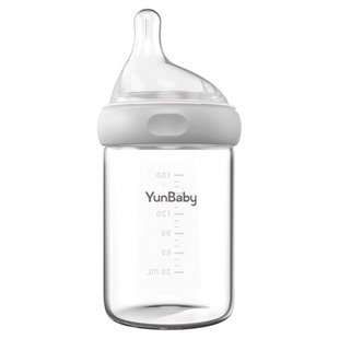 孕贝玻璃奶瓶婴儿新生儿防胀气专用奶瓶1-6个月新生宝宝防呛-U先
