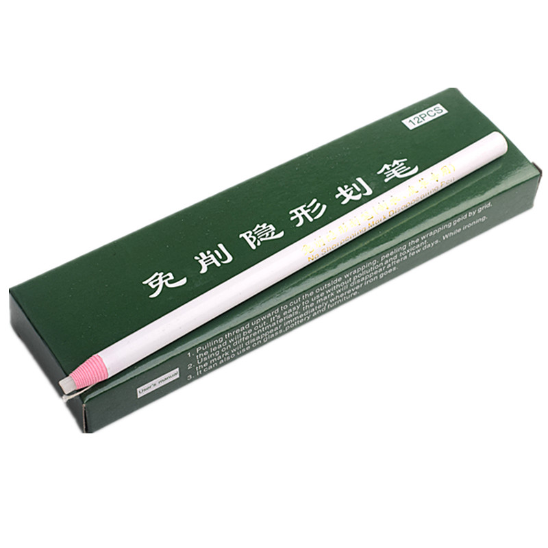 免削隐形划笔高温消失笔制衣皮革气消笔划粉笔拉线蜡笔服装退色笔