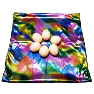包邮 年会舞台魔术道具空袋出鸡蛋 蛋袋获奖魔术 喜剧魔术假鸡蛋