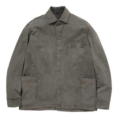 日本蓝染hobo工装夹克