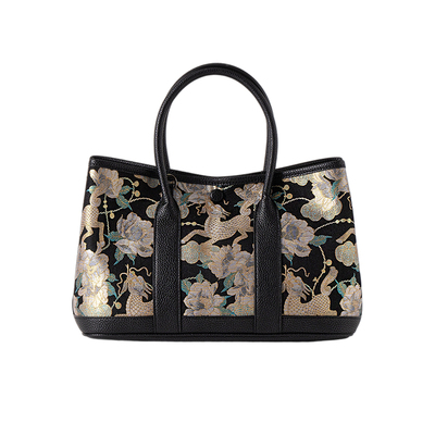 上海故事宋锦斜挎花园包