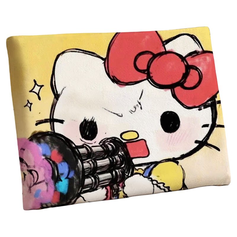 kitty定制学生凳子坐垫屁垫教室椅子垫子防滑卡通座垫椅垫加厚
