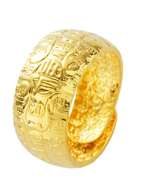 专柜爆款镀活口戒指男款