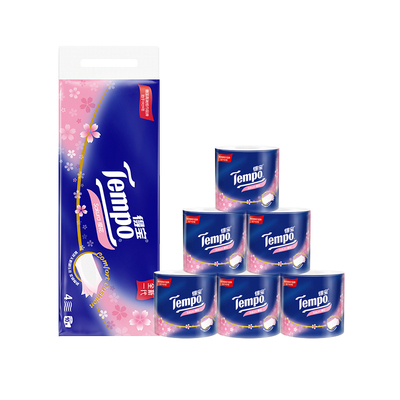得宝4层卷纸Tempo整提