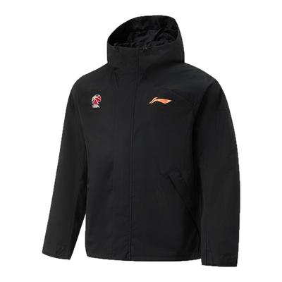 李宁三合一外套男CBA篮球系列2025年冬季新款休闲保暖棉服AWBV013