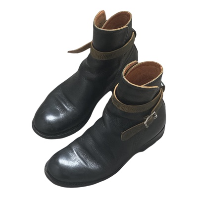 美式复古焦特布尔靴工程师短靴男