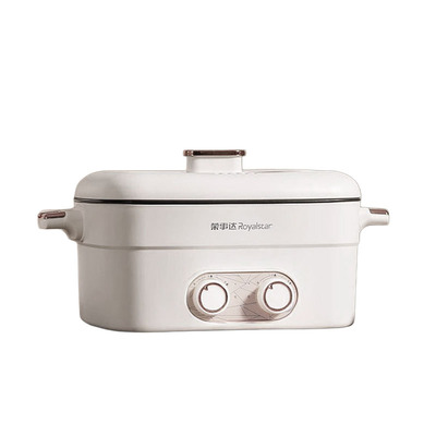 电火锅荣事达鸳鸯双锅双旋钮