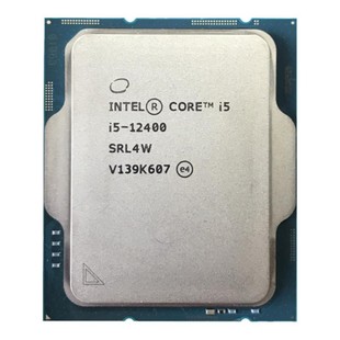 Intel/英特尔i5-12400全新散片带核显 酷睿12代 搭配B660主板套装