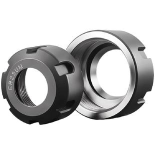 数控三鹭刀柄雕刻机主轴ER螺母压帽A型螺帽ER8/11/16/20/25/32/40