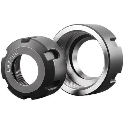 数控三鹭刀柄雕刻机主轴ER螺母压帽A型螺帽ER8/11/16/20/25/32/40