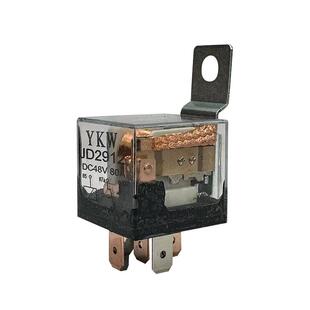 汽车继电器JD2912透明外壳电动车5v12v24v36V48v60v72v84v96v 80A
