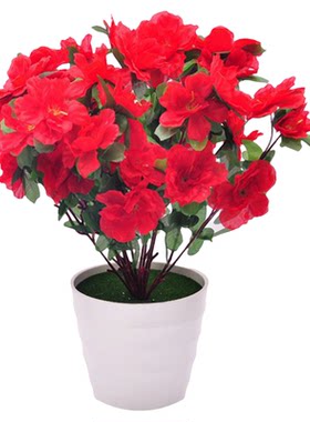 7叉杜鹃花仿真花假花舞台商场