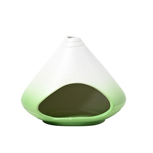 圣木鼠尾草燃烧托盘烟囱支架陶瓷线香插香薰炉鼠尾草熏香炉烟熏