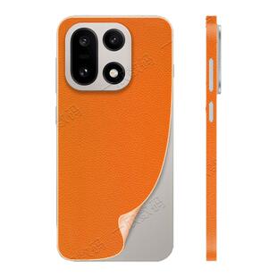 新款手机膜适用一加15背膜一体全覆盖包边后背贴膜oneplus15镜头全包边框膜13t超薄皮纹防滑后壳背板改色贴纸