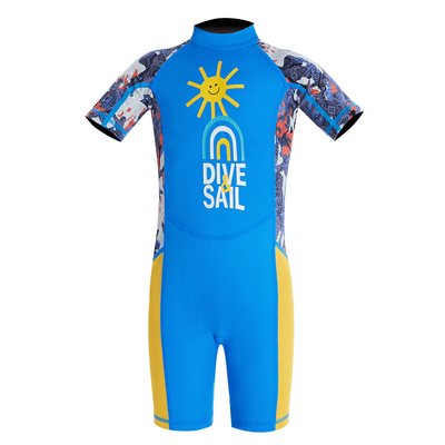 DIVE&SAIL儿童防晒速干泳衣