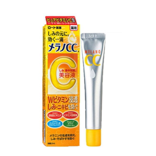 日本乐敦MELANO CC美容精华液VC提亮肤色去黄淡化痘印