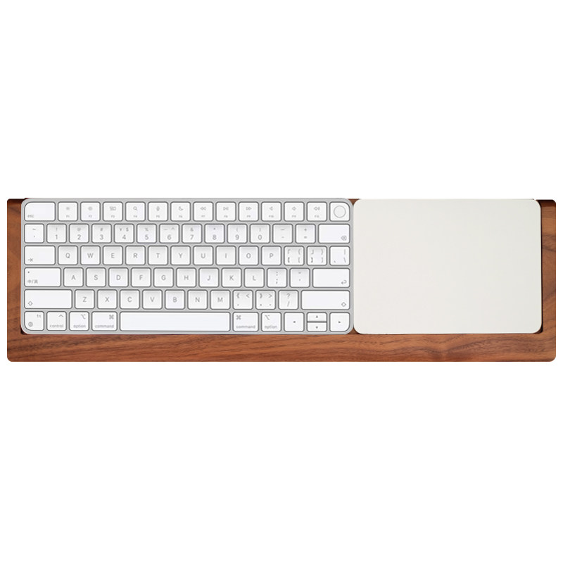 胡桃木Magic keyboard妙控键盘底座托支架手托腕垫tackpad触摸板