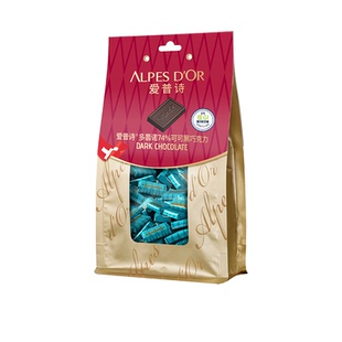 黑巧克力爱普诗官方瑞士进口纯可可脂黑巧健身每日低GI零食食品