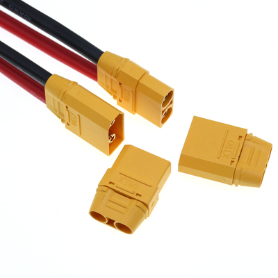 XT90H-F/M公母大电流香蕉 大炮转接线插头xt90带线锂电池插头