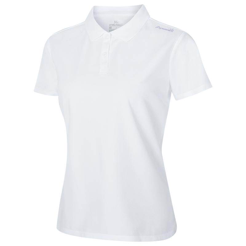 361翻领T恤女2026夏季新款速干轻薄透气短袖跑步健身上衣polo衫女