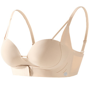 古今无痕内衣女小胸前扣聚拢显大无钢圈收副乳防下垂文胸