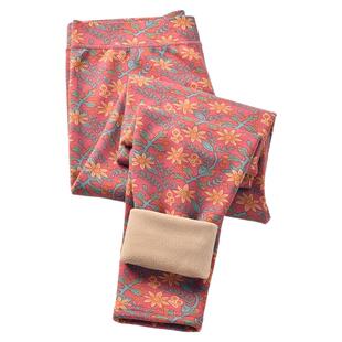 加绒加厚保暖内衣套装女士中老年中领新款驼绒秋衣秋裤妈妈装包邮