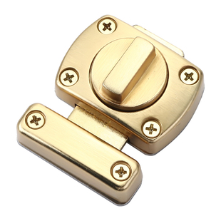 免打孔门插销门扣卫生间锁栓木门小窗门锁扣移门锁明装反锁防盗锁