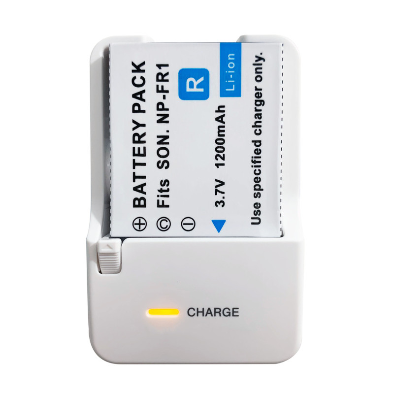 NP-FR1锂电池适用索尼相机电池DSC-P100 P120 P150 P200 P220 T30 T50 V3 G1 F88通用快速专用座充充电器