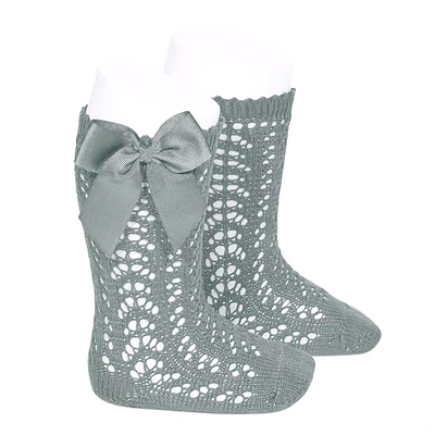 西班牙condor袜子蝴蝶结