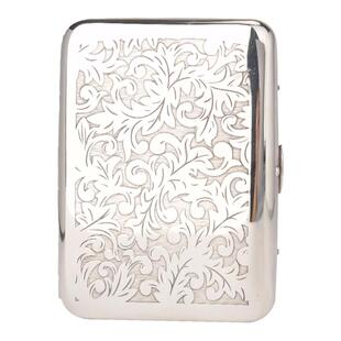 【祝融火具】双枪16支白铜精雕烟盒多图刻款男士抗压防水