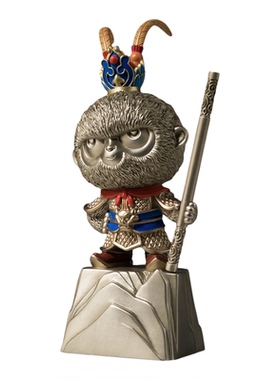 铜师傅铜战无不胜桌面摆件