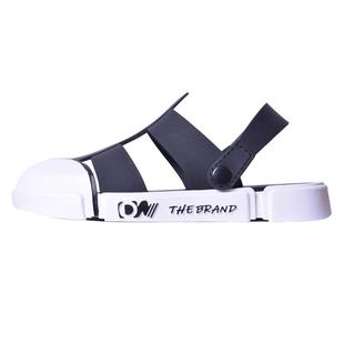 凉鞋男2025新款潮流学生青少年时尚百搭外穿运动拖鞋超厚底洞洞鞋