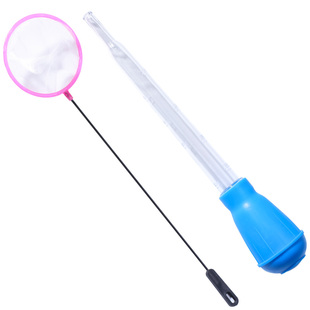 小型鱼缸换水清洗神器鱼屎清洁工具刷子斗鱼吸粪吸便器虹吸抽水管