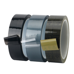 ESD网格防静电胶带封箱电子专用防静电黄色/黑色网格胶带透明防静电胶带双面防静电功能10的6/9次方