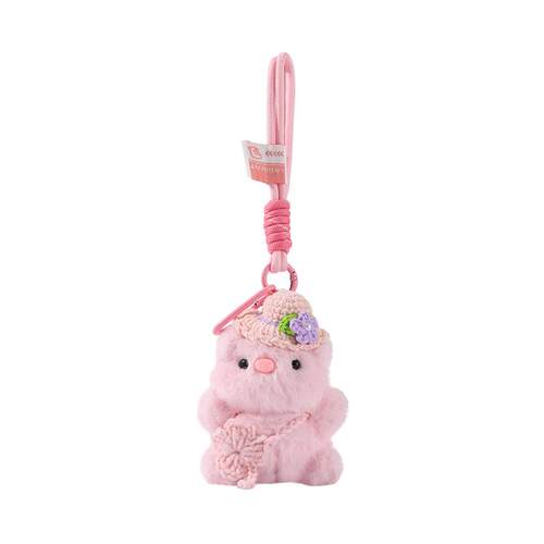 可爱小猪包包挂件玩偶毛绒公仔书包挂饰背包配饰情侣女精致高级感