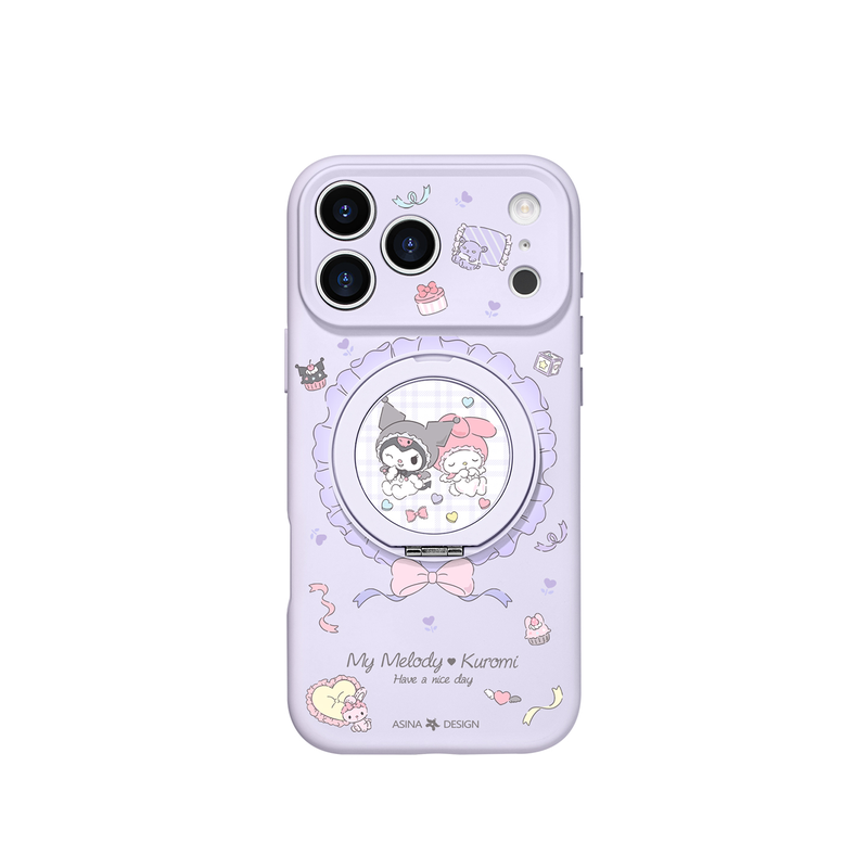 叛逆兔好友适用iPhone17Promax手机壳新款苹果16Pro磁吸带支架套Bo3液态硅胶支点ip15高级感14网红13pm全包