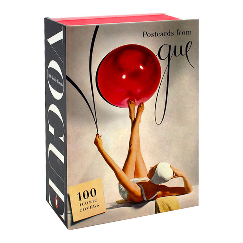 时尚杂志明信片 英文原版 Postcards from Vogue 100 Iconic Covers 100张标志性封面 英文版 进口英语原版书籍