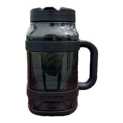 军训大肚杯2025年新款大容量耐高温户外水壶男2000ml健身超大水杯