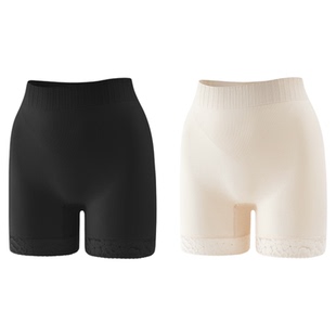 林卡安全裤女轻塑提臀收腹免穿内裤防走光打底裤无痕平角裤2条装