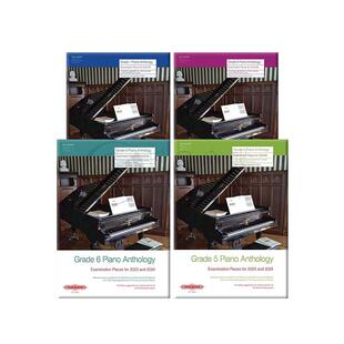 英皇钢琴考级 补充曲目2023新版 英皇ABRSM考纲曲目 5678级作品选 2023-2024大纲和自选曲目  彼得斯原版考试用书 PIANO ANTHOLOGY