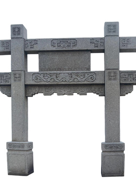 福建惠安仿古大型石雕牌坊定制