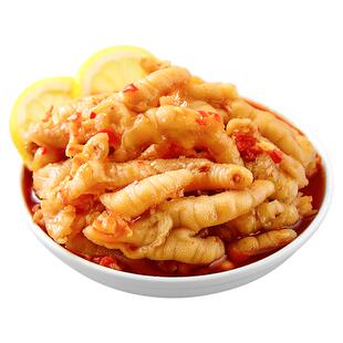 【麻爪爪官方旗舰店】重庆特产卤味零食熟食酸辣无骨凤爪蜜汁鸭脖