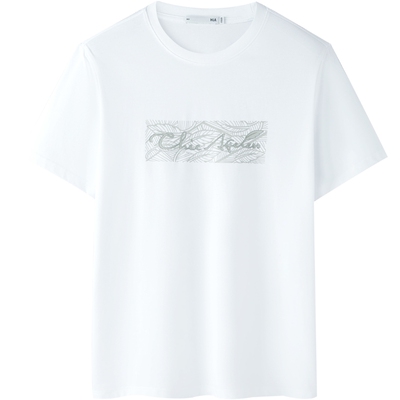 海澜之家凉感吸湿排汗短袖T恤男