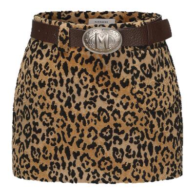 豹纹紧身短裙性感百搭包臀半身裙