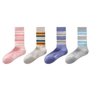 防臭吸汗|蕉内氮气511Dry男女长袜跑步运动透气袜子条纹网球袜